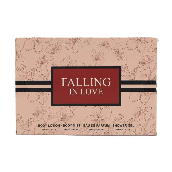 FALLING IN LOVE PERFUME GIFT 4PCS SET