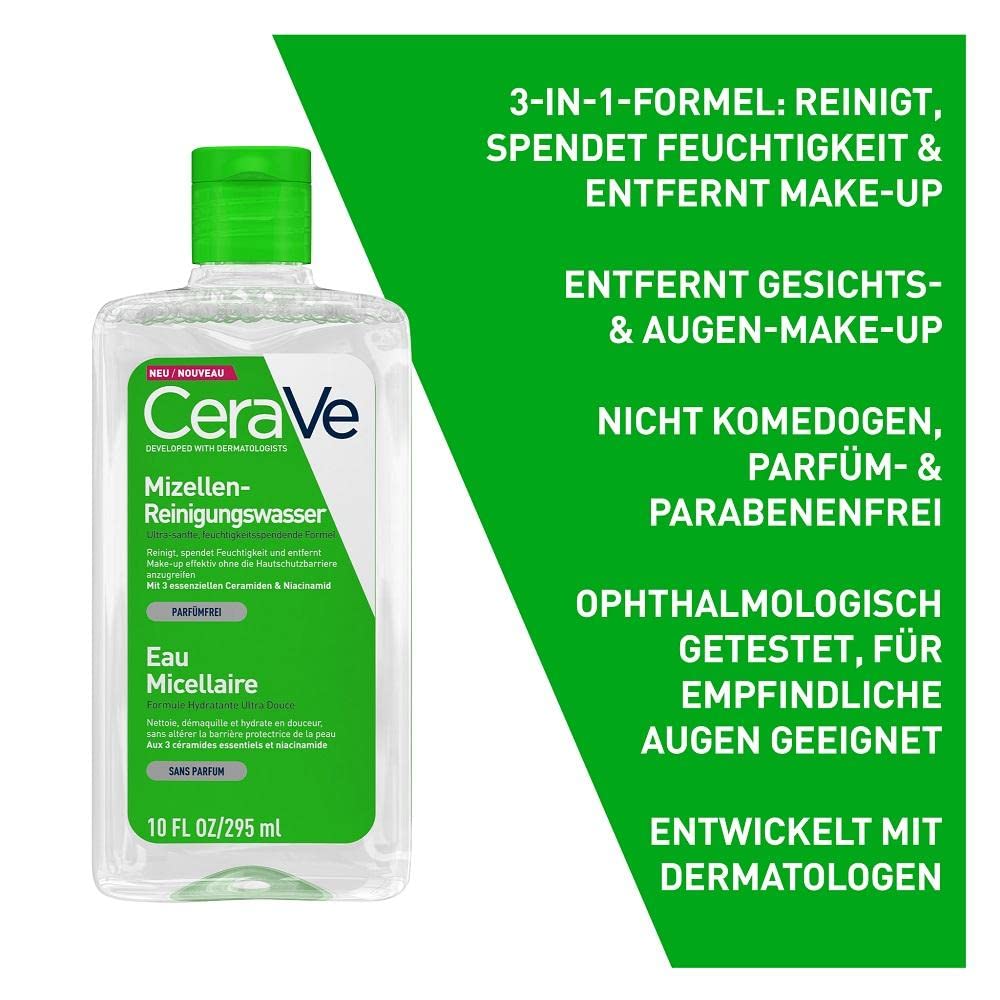 CeraVe Micellar Makeup Remover 295ml