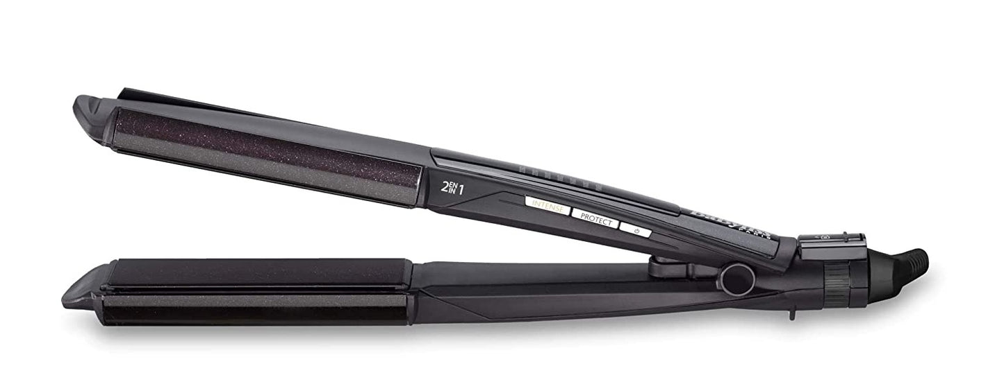 BaByliss ST330E Intense Protect 2in1 Hair Straightener Wet & Dry Diamond Ceramic