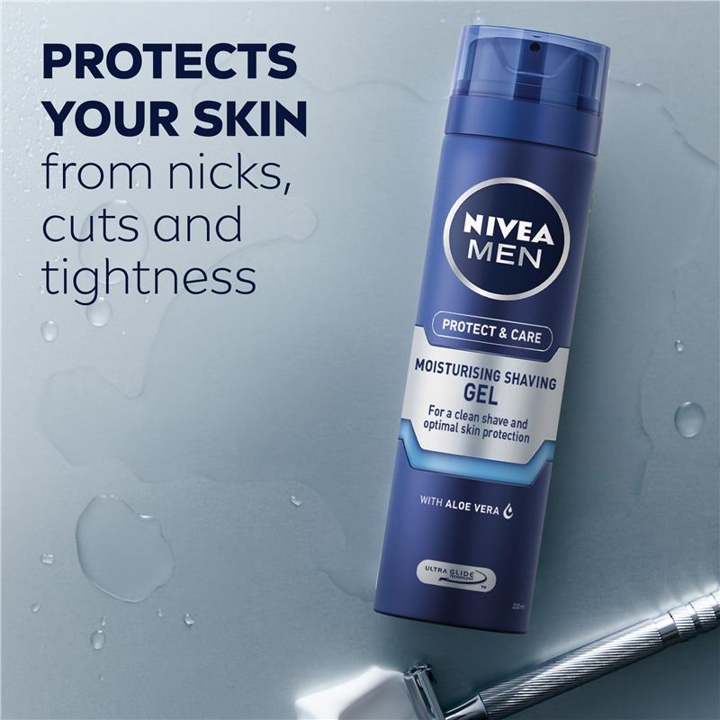Nivea for Men Shaving Gel Moisturizing 200ml