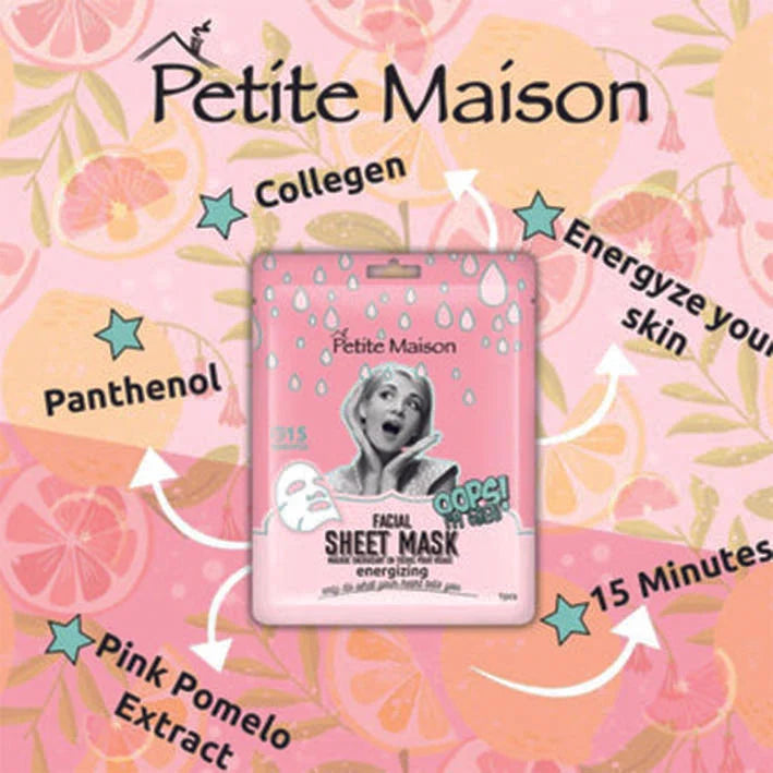 Petite Maison Energise Sheet Mask