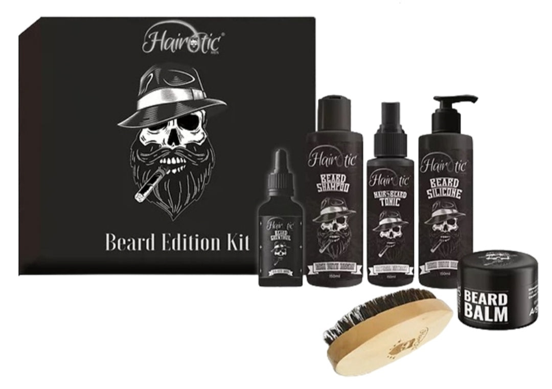 HAIROTIC BEARD EDITION KIT 6PCS