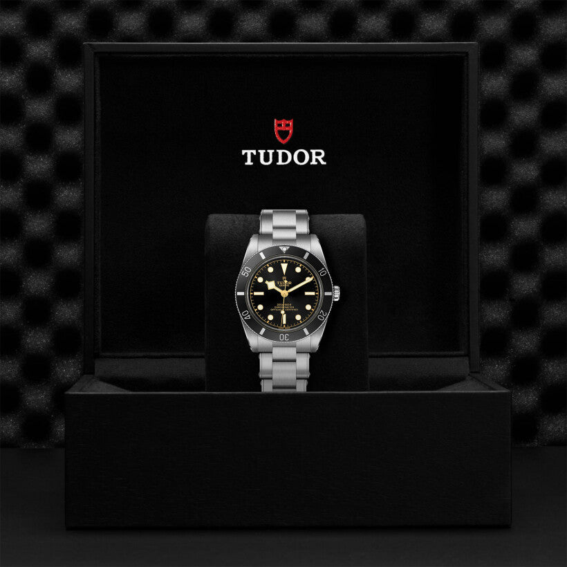 Men's Watch - TUDOR Black Bay 54 watch, 37mm steel case, Steel bracelet