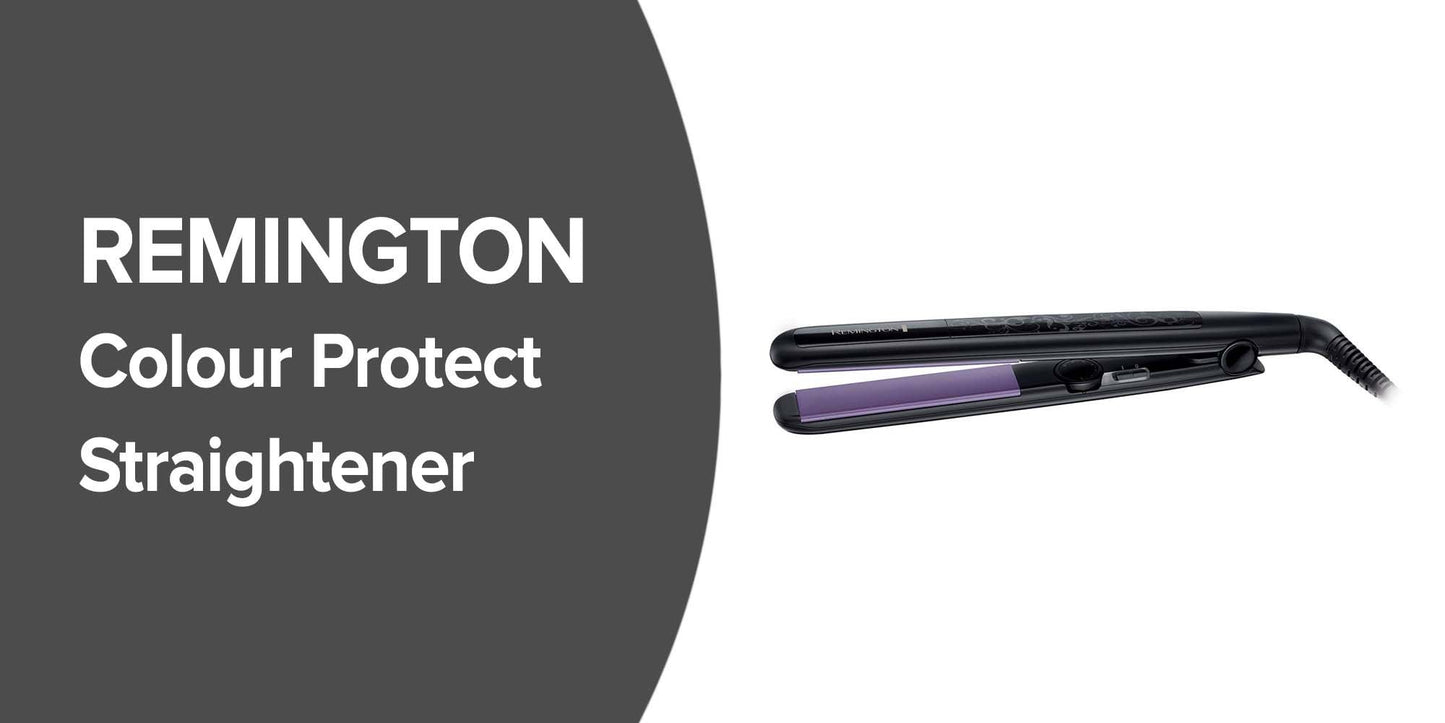 Remington S6300 Hair Straightener Black, Purple