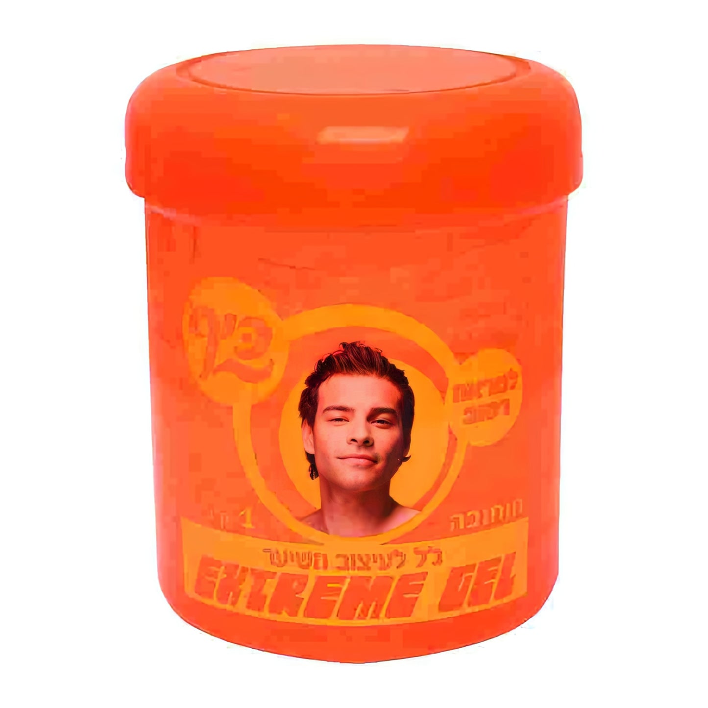 Extreme hair gel, red, 1 kg - EXTREME GEL