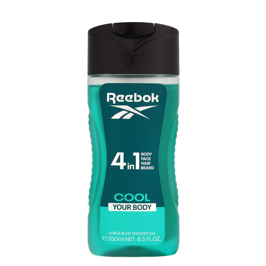 Reebok Cool your body 4 in 1 Men's Shower Gel (250 ml)
