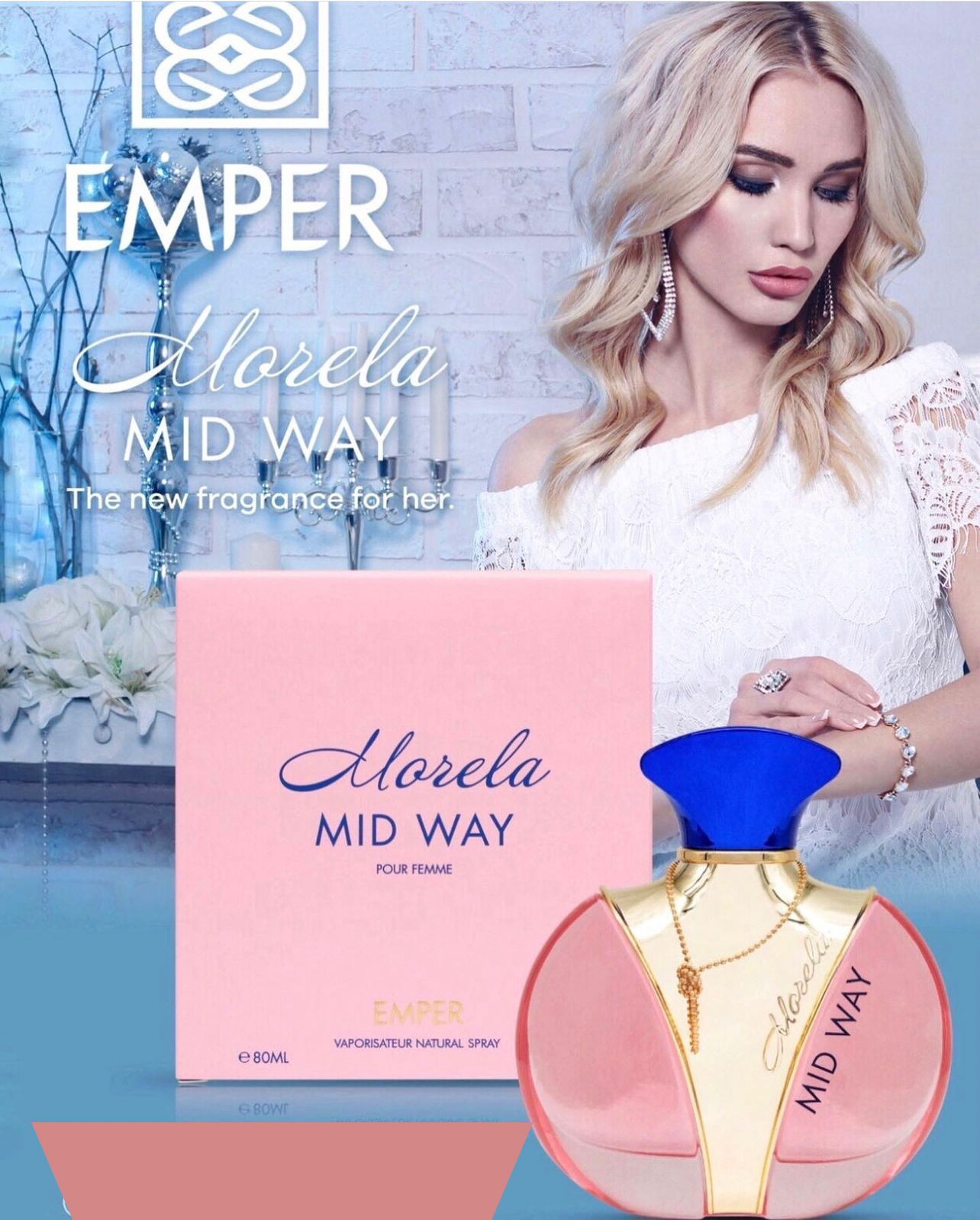 MORELA MIDWAY POUR FEMME EDP 80ML