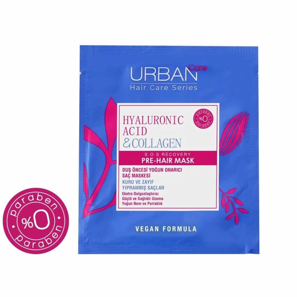 Urban Care Hyaluronic Asit & Collagen Hair Mask 50 ml