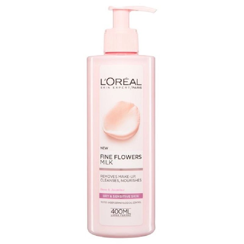 لوريال منظف حليب فاين فلاور - LOREAL PARIS