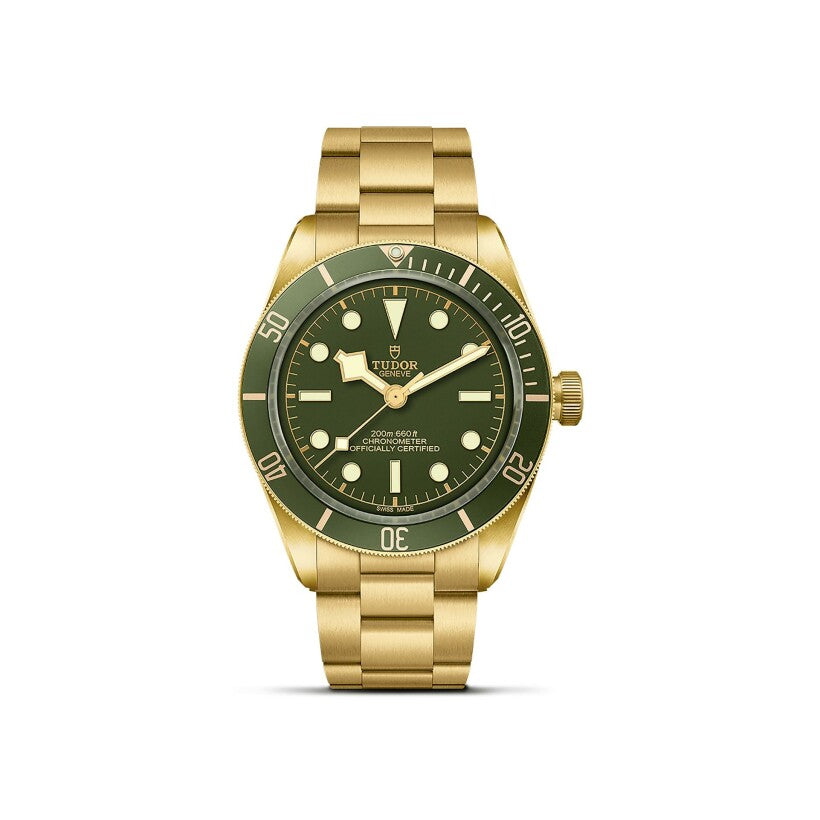 Men's Watch - TUDOR Black Bay 58 18K watch, 39mm yellow gold case, yellow gold bracelet