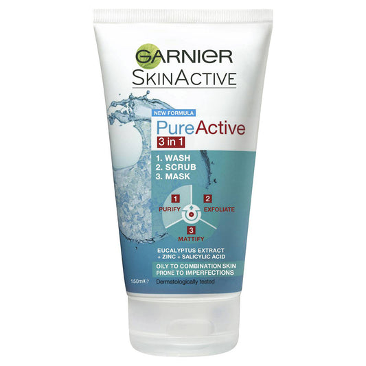 Garnier Pure Active Face Wash 150ml