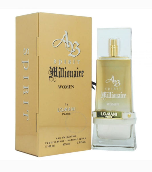 LOMANI AB SPIRIT MILLIONAIRE WOMEN EDP 100ML