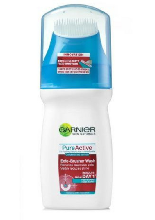 Garnier Pure Active Facial Wash with Brush 150ml