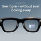 RAY-BAN META DISPLAY AI Glasses Black- Size LARGE / Neural Band Size 2 (Used)