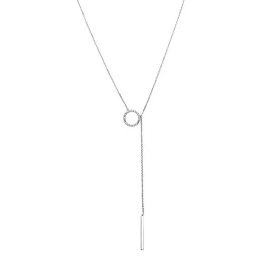 925 Sterling Silver Women's Necklace - NES055