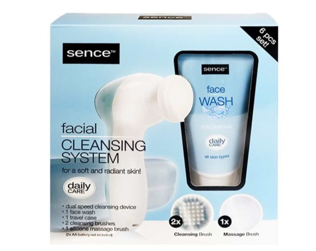 SENCE FACIAL CLEANSING 6 PCS SET