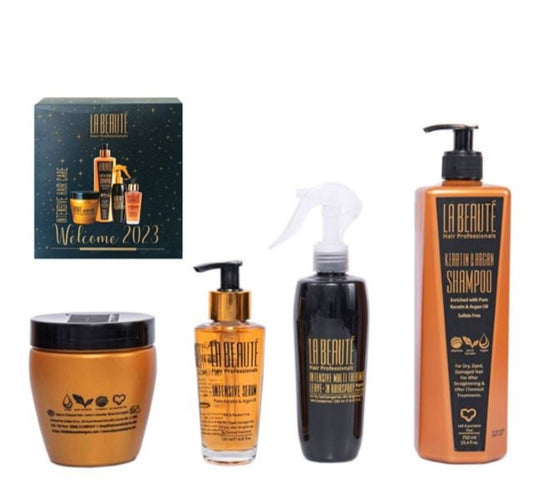 LABEAUTE INTENSIVE HAIR CARE SET 4PCS 