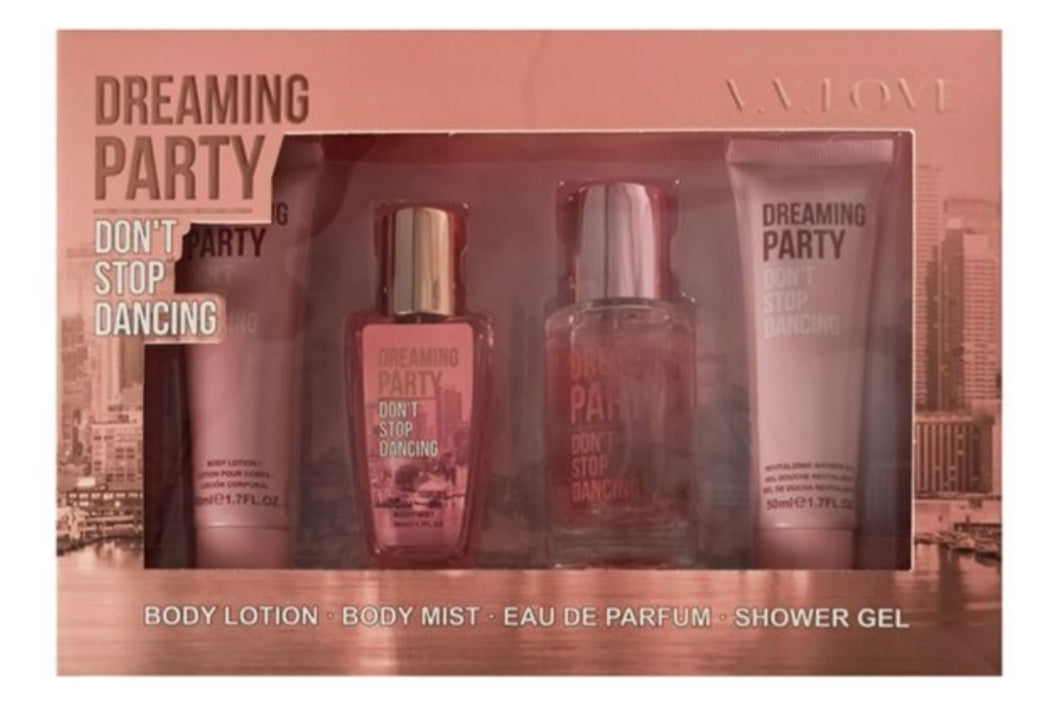 VV LOVE DREAMING PARTY 4PCS SET