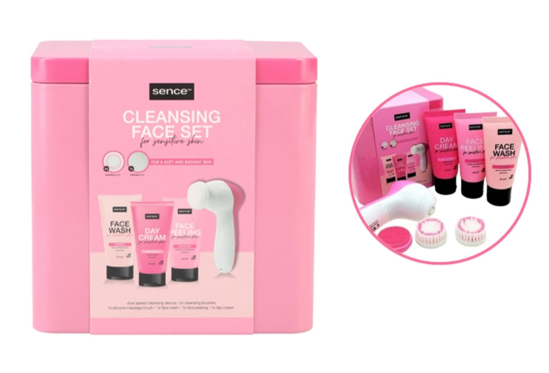 SENCE FACIAL CLEANSING SET 6PCS 