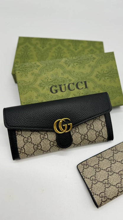 جزدان حجم كبير 2قطعة - Gucci