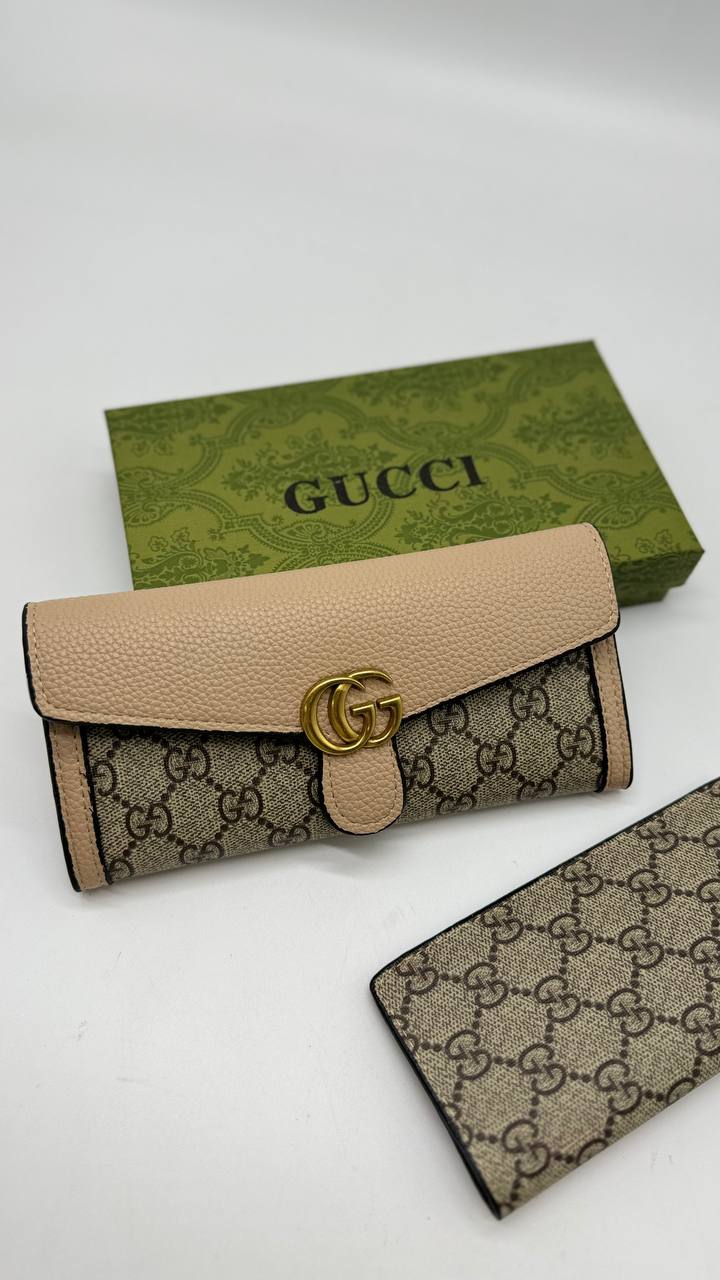 جزدان حجم كبير 2قطعة - Gucci