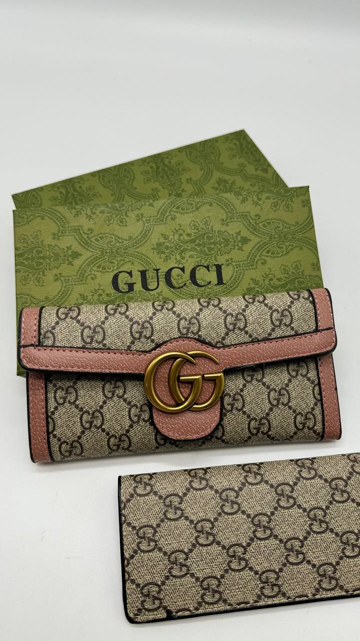 جزدان حجم كبير 2قطعة - Gucci