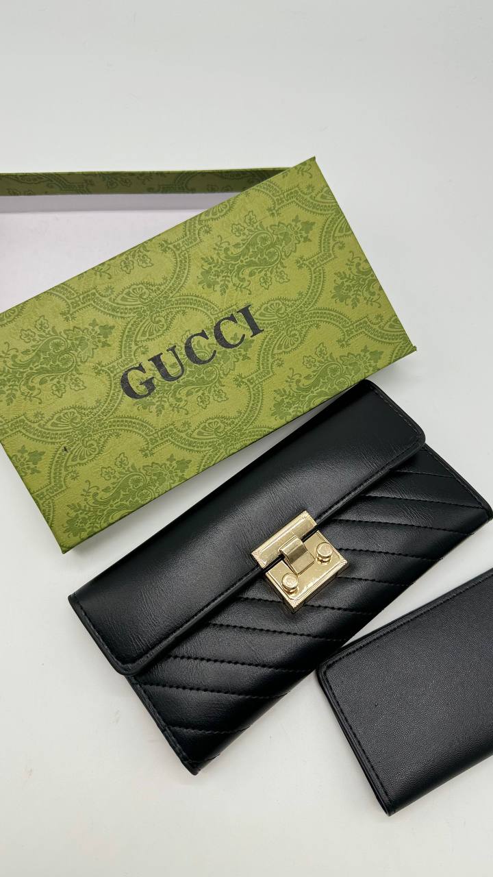 جزدان حجم كبير 2قطعة - Gucci