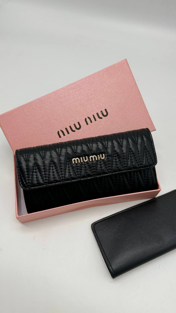 Large size wallets, 2 pieces - miu miu 