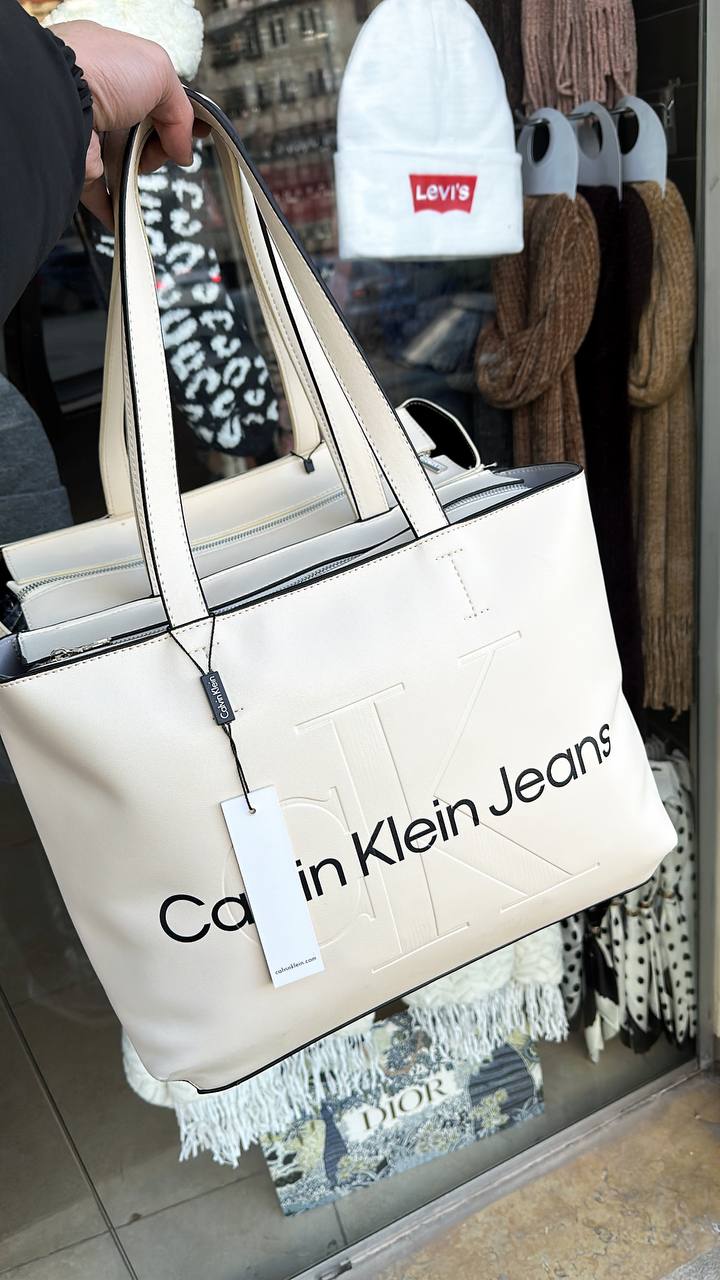 Women's bag, large size, 40 cm - CALVIN KLEIN