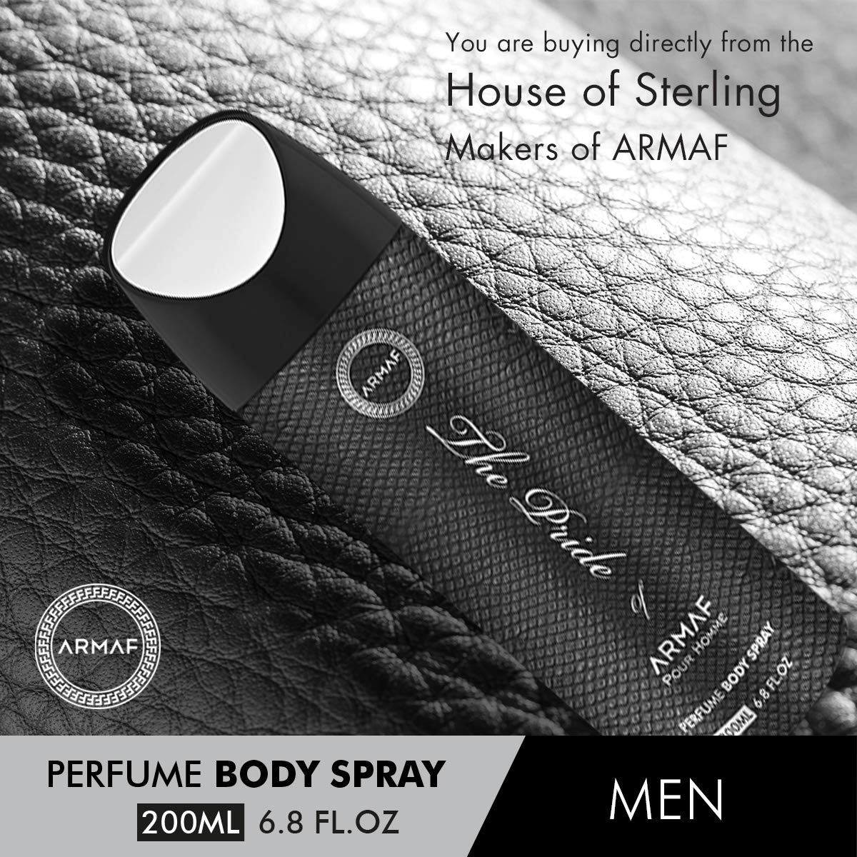 The Pride of Armaf Pour Homme For Men, 2 Piece Gift Set, EDP 100ml + Body Spray 200ml