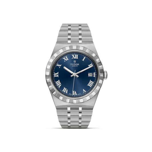 Men's Watch - TUDOR Royal 38 mm steel case, blue dial watch