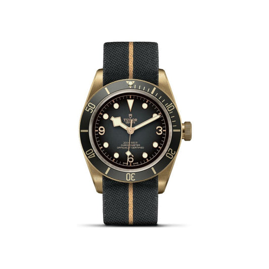 Men's Watch - TUDOR Black Bay Bronze watch, 43 mm bronze case, fabric strap