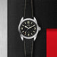 ساعة يد رجالية - TUDOR Ranger watch, 39 mm steel case, Black dial