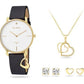 Women's watch with chain and earrings - PIERRE CARDIN