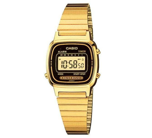 ساعة يد رقمية نسائية - CASIO la670wga-1