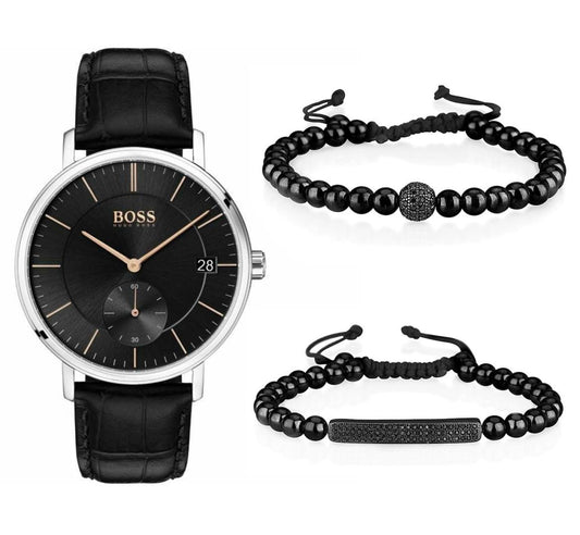 Men's watch with bracelet, number 2 - HUGO BOSS