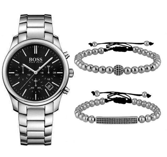 Men's watch with bracelet, number 2 - HUGO BOSS