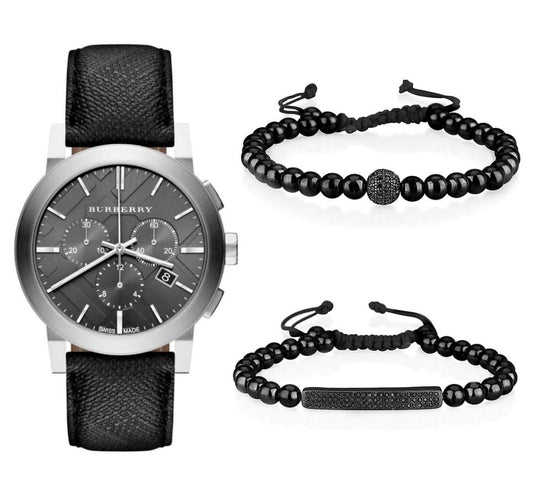 Men's watch with bracelet, number 2 - BURBERRY