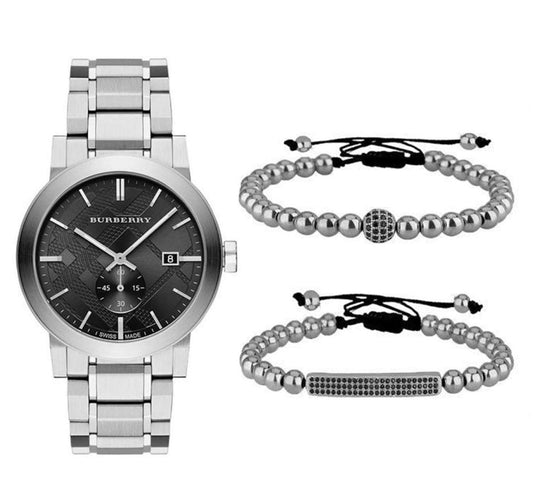 Men's watch with bracelet, number 2 - BURBERRY