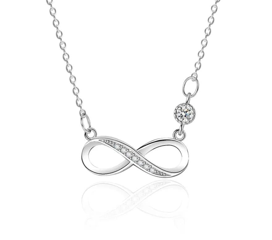 925 Sterling Silver Women's Necklace - NES055