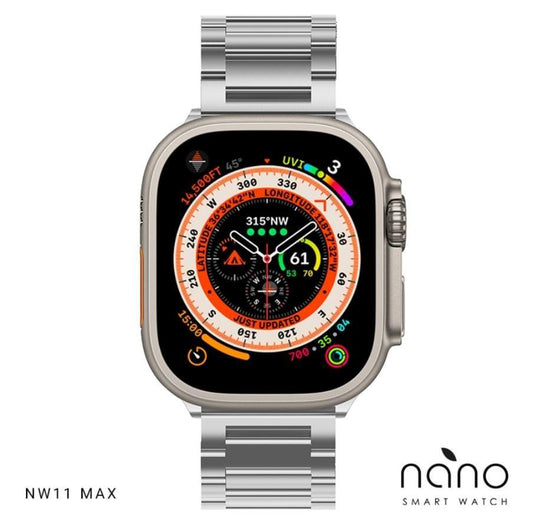 Women's Smart Watch - NANOnw11 max silver2