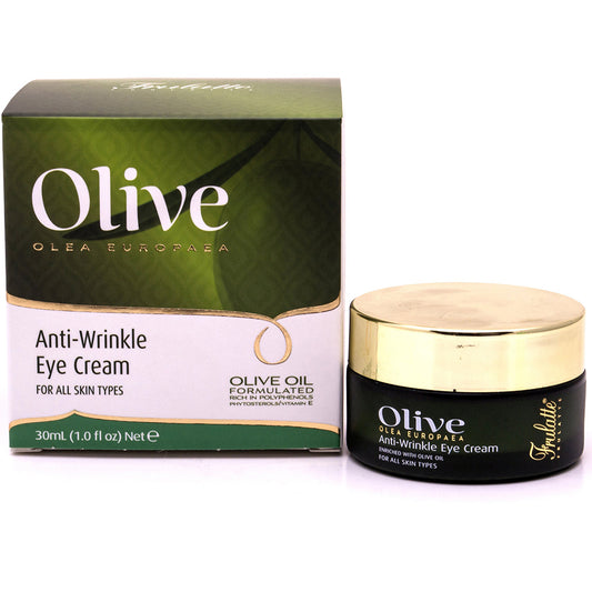 Frolit Olive Anti-Wrinkle Eye Cream for All Skin Types 30ml - OLIVE