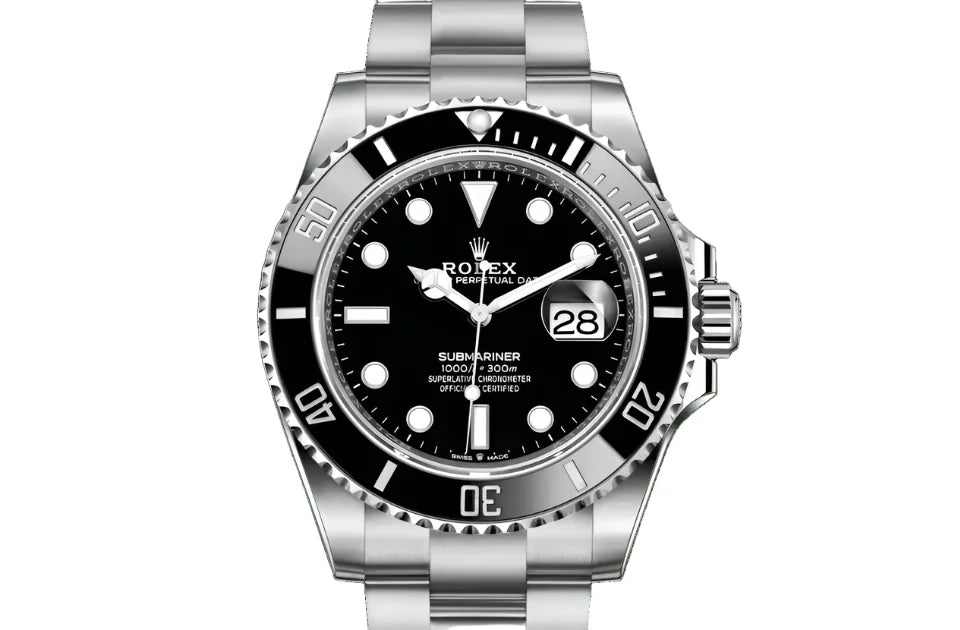 Rolex Submariner Date watch: Oystersteel