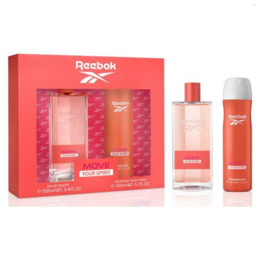 Reebok move your spirit ( EDT 100 ML+ Deo 150 ML)