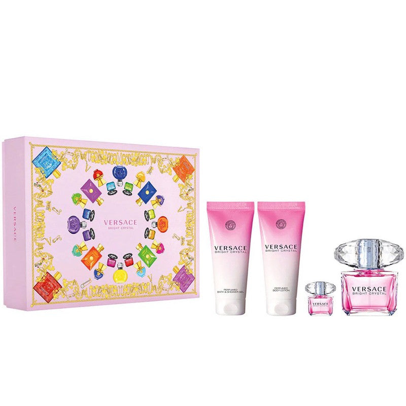 VERSACE BRIGHT CRYSTAL 4PCS SET